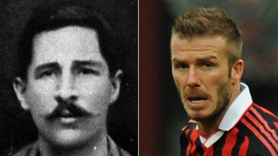 Herbert Kilpin and David Beckham