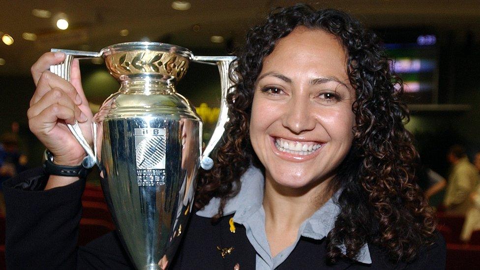 2002 Womens Rugby World Cup winning team member Melodie Robinson