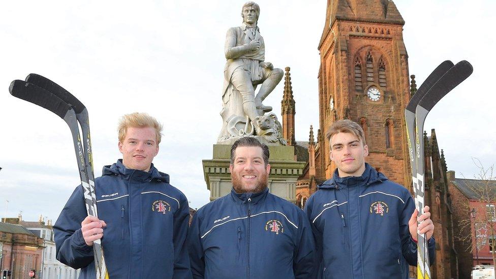 Ice hockey in Dumfries