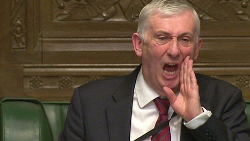 Deputy Speaker Sir Lindsay Hoyle