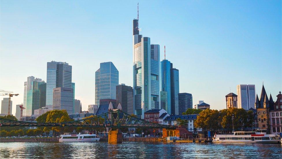 Frankfurt skyline