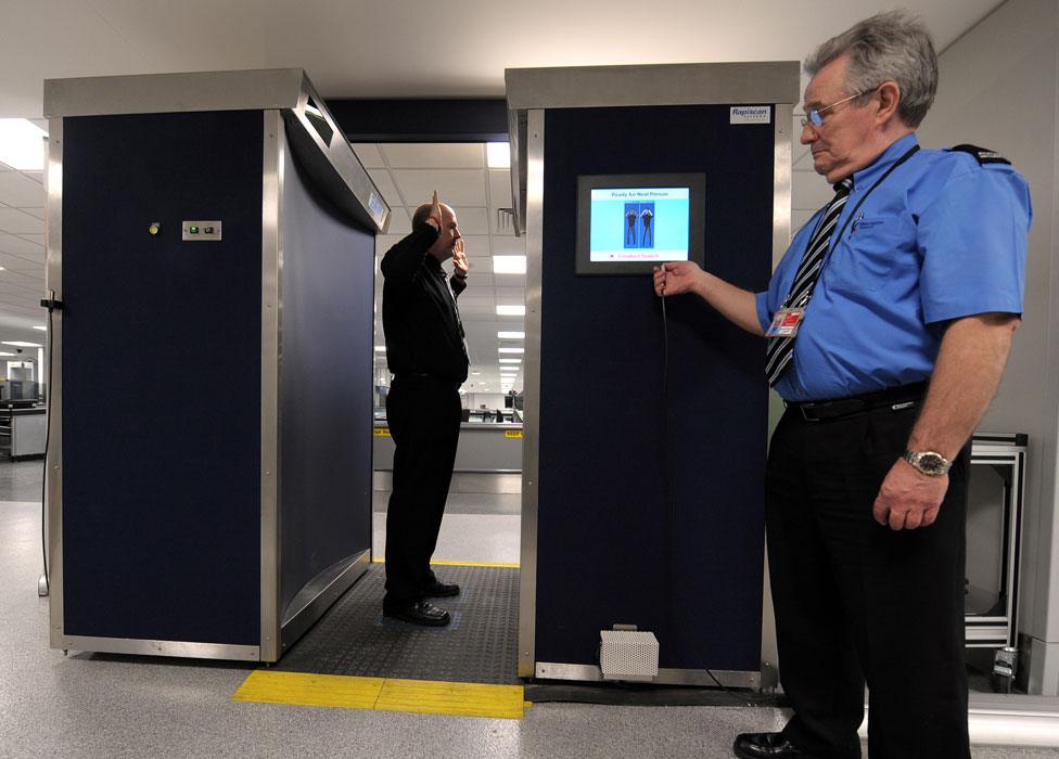 Full body scan Manchester airport