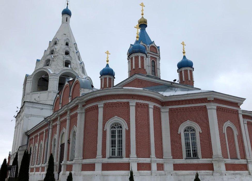 A church in Kolomna