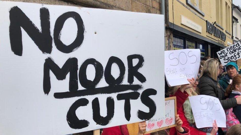 Dartmoor Multi Academy Trust anti-cuts protest