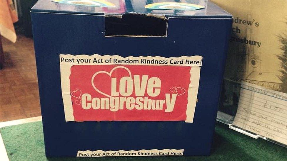 Acts of Random Kindness in Congresbury, North Somerset