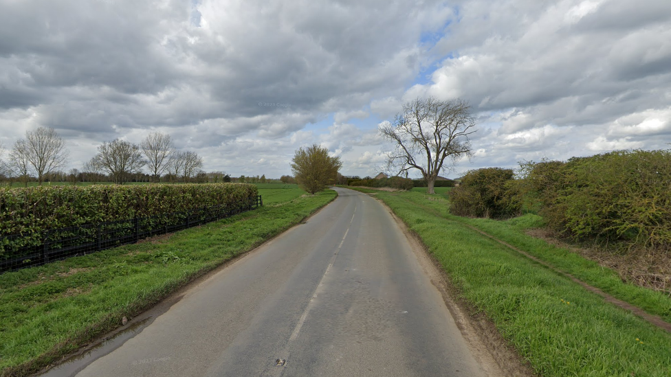 The B1104 in Isleham, Cambridge