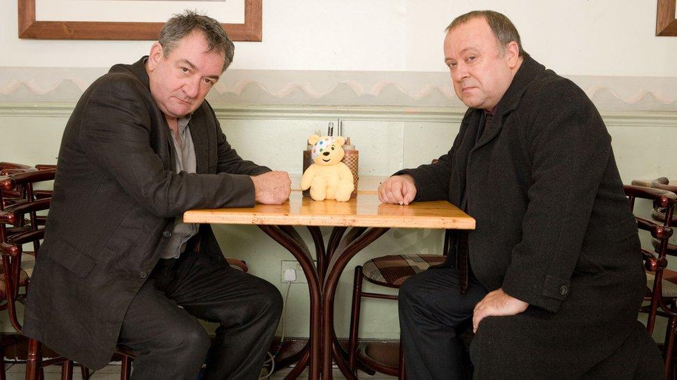 Ken Stott as Rebus with Alex Norton as DCI Matt Burke