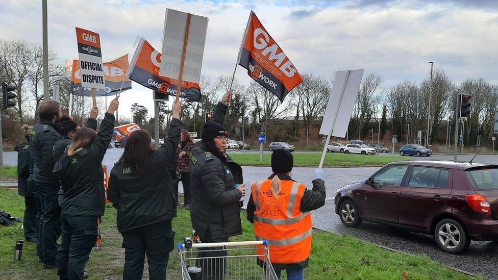 Gorse Hill picket