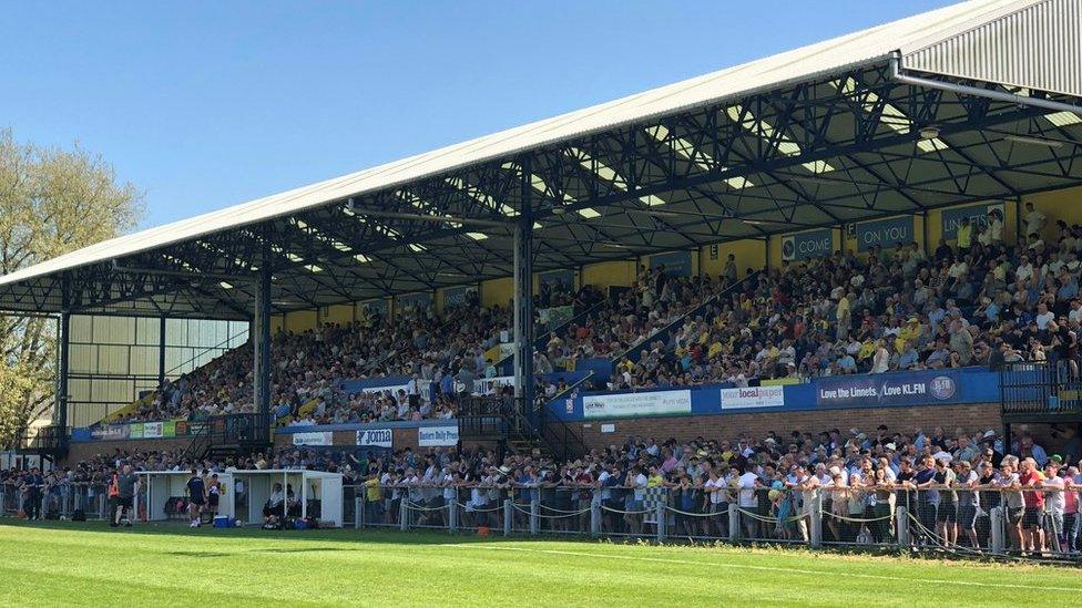 King's Lynn Town's home ground - The Walks