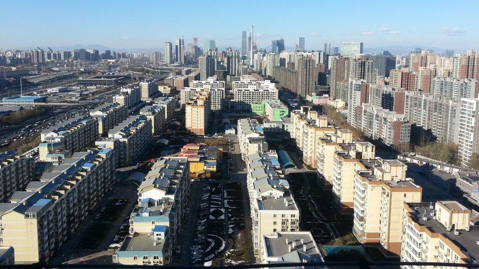 Near East 4th Ring Road, facing west towards Beijing, 1 Dec