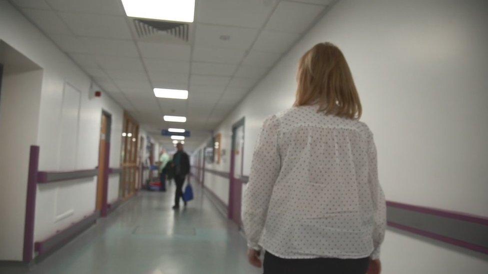 Hospital corridor