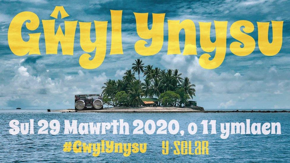 Poster Gwyl Ynysu