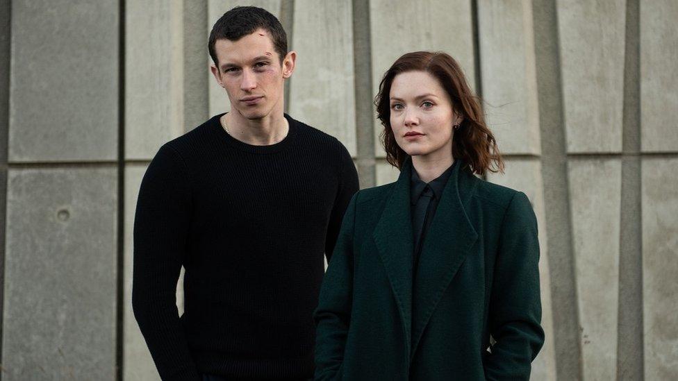 Holliday Grainger and Callum Turner