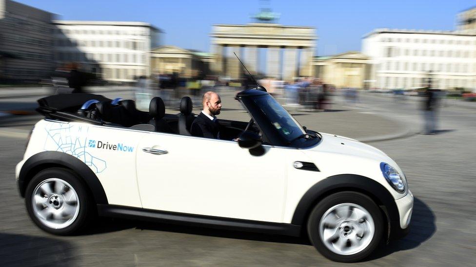 BMW DriveNow Mini