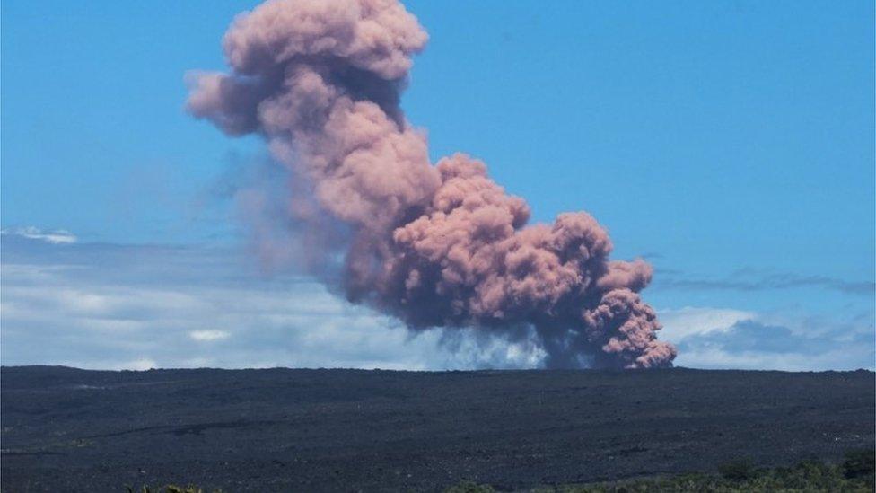 Mount Kilauea in Hawaii