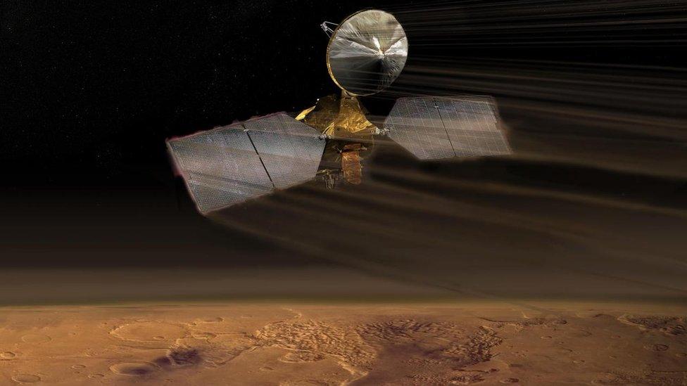 Mars reconnaissance orbiter.