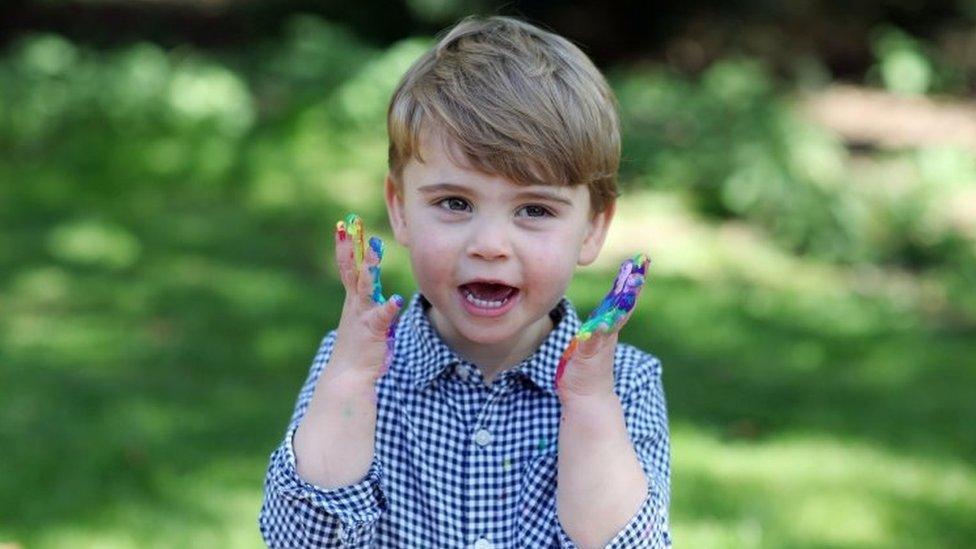 Prince Louis, who celebrates his second birthday on Thursday 23 April, 2020