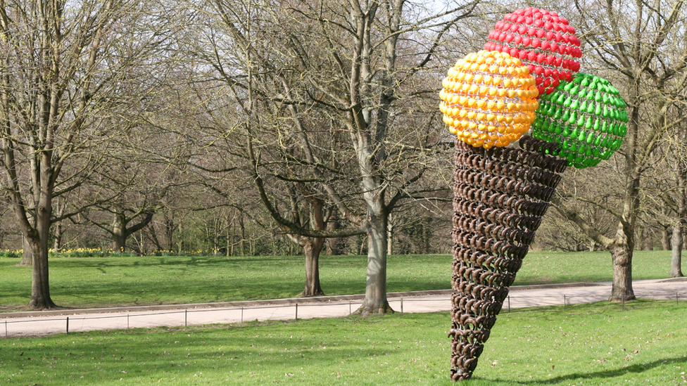 Sculpture at YSP