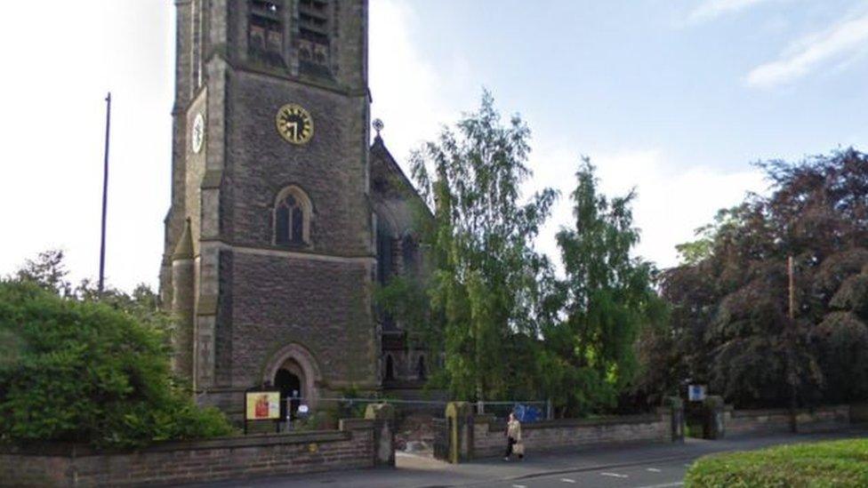 All Saints Church on Branston Road, Burton-upon-Trent.