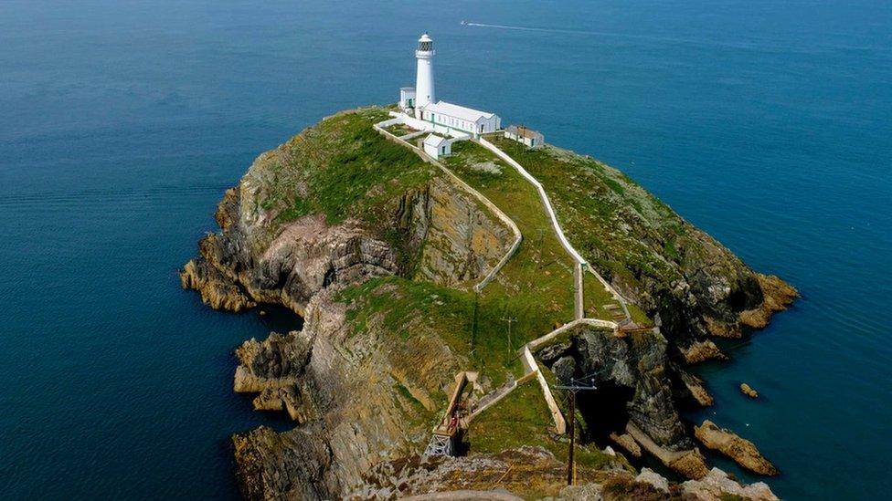 South Stack lighthouse on Holyhead