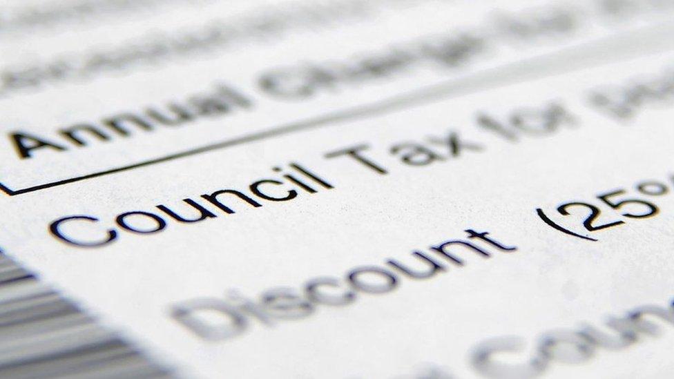 A council tax letter