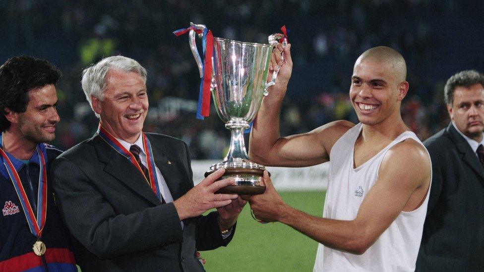 Sir Bobby Robson, Ronaldo and Jose Mourinho