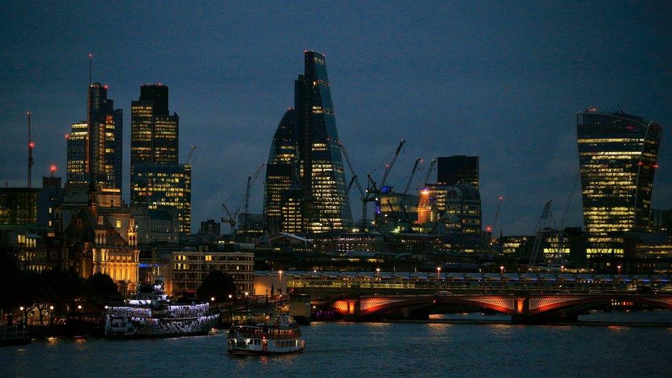 City of London skyline