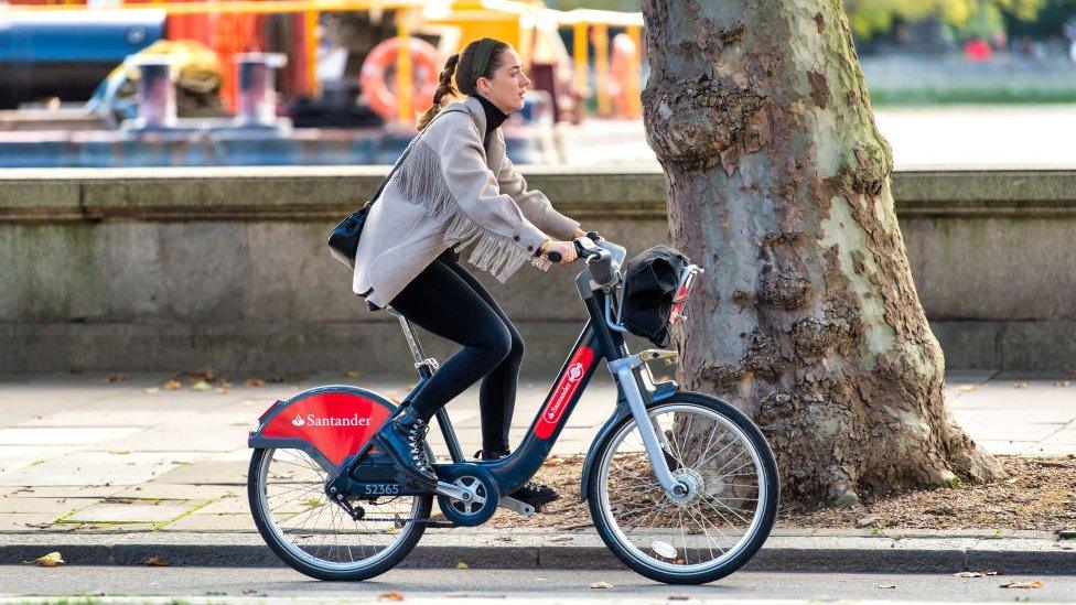 Best ever year for Transport for London s bike hire scheme BBC News