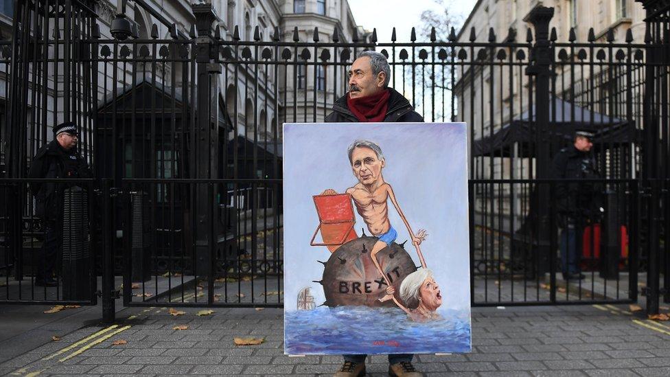 Satirical painting by artist Kaya Mar