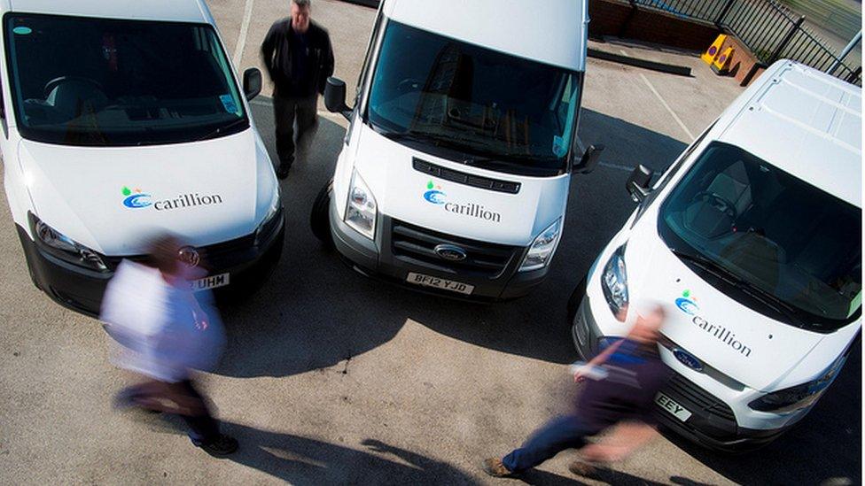 Carillion vans