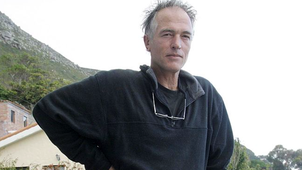 South African writer Rian Malan pictured in 2004