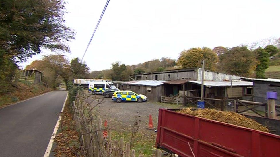 The farm in Capstone Road, Gillingham