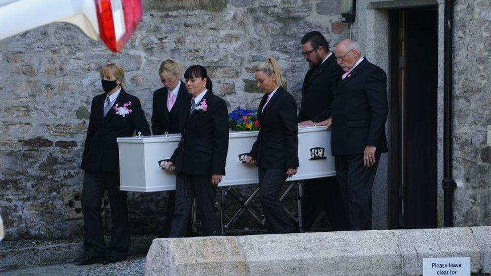 Funeral of Sophie Martyn