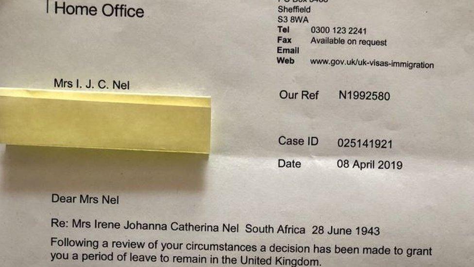 Home office letter