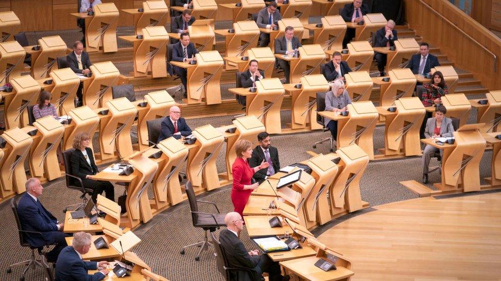 Holyrood chamber