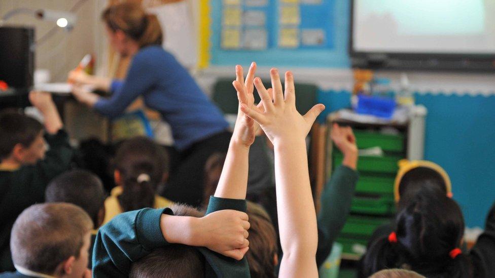 Children in a school