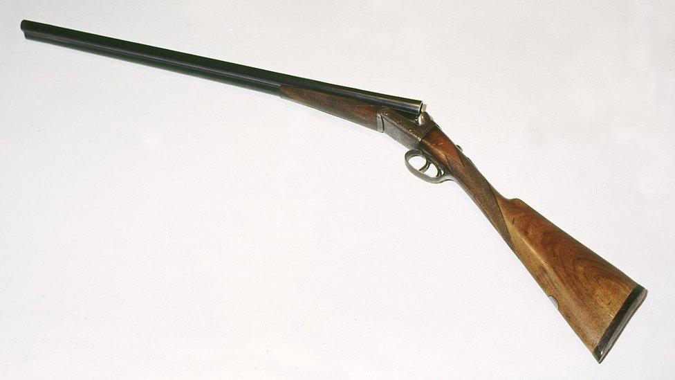 Double Barrelled 12 Bore Shotgun