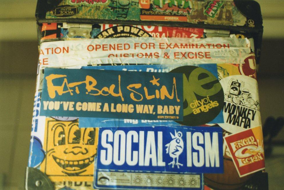 Fatboy Slim's record box