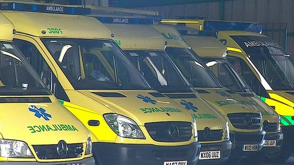 South Western Ambulance Service vehicles