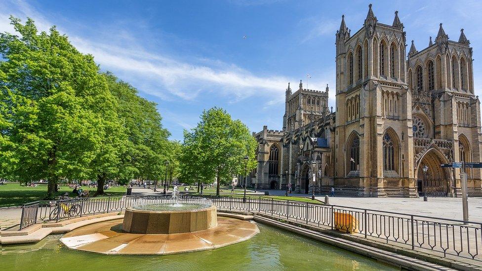 College Green in Bristol