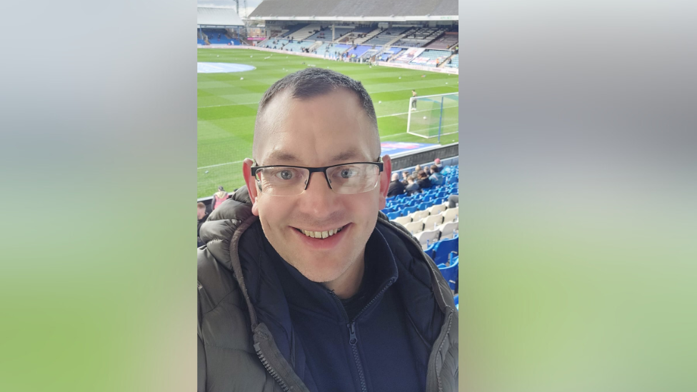 Kieran Chatten at the Posh grounds