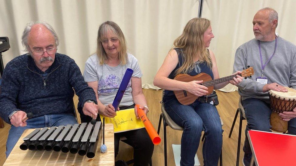 Dementia singing group in Somerset