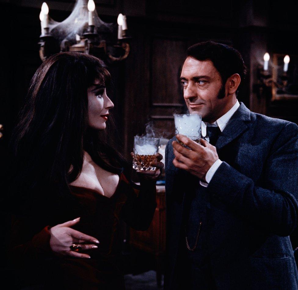 Fenella Fielding and Harry H Corbett