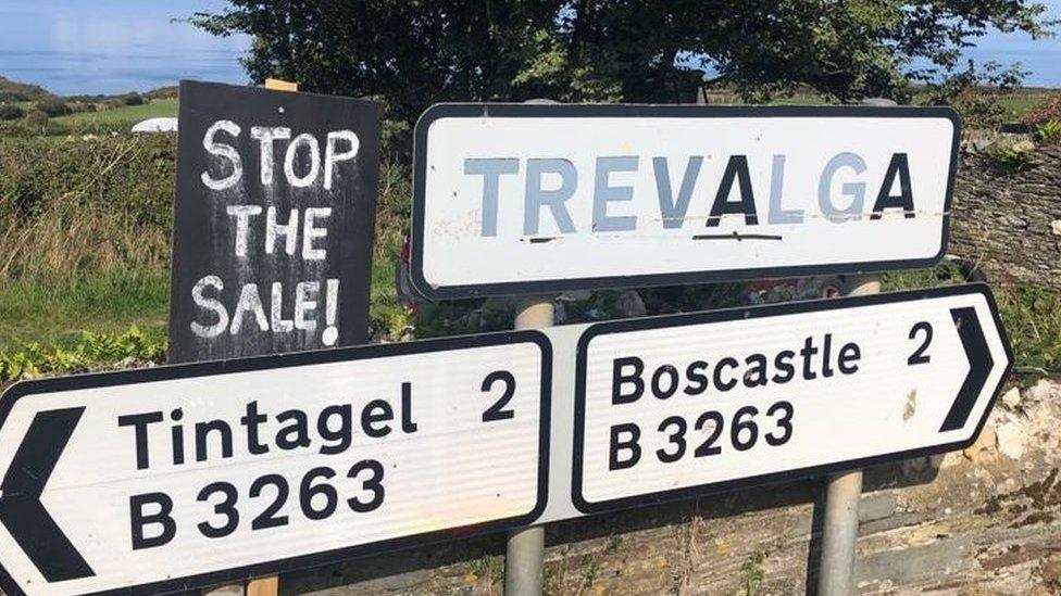 Trevalga sign