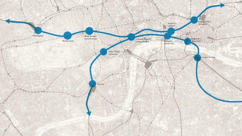 The 1974 London Rail Study.