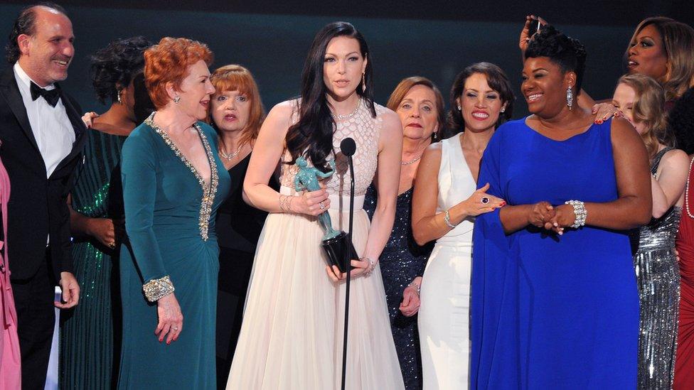 Orange is the New Black cast win SAG award for cast ensemble