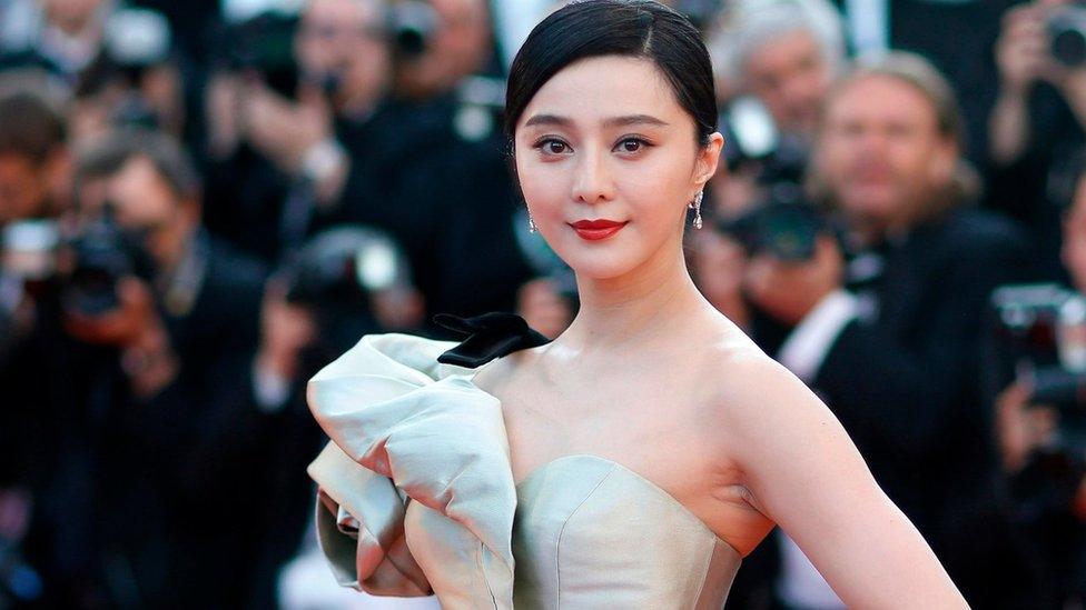 Actress Fan Bingbing at a film screening