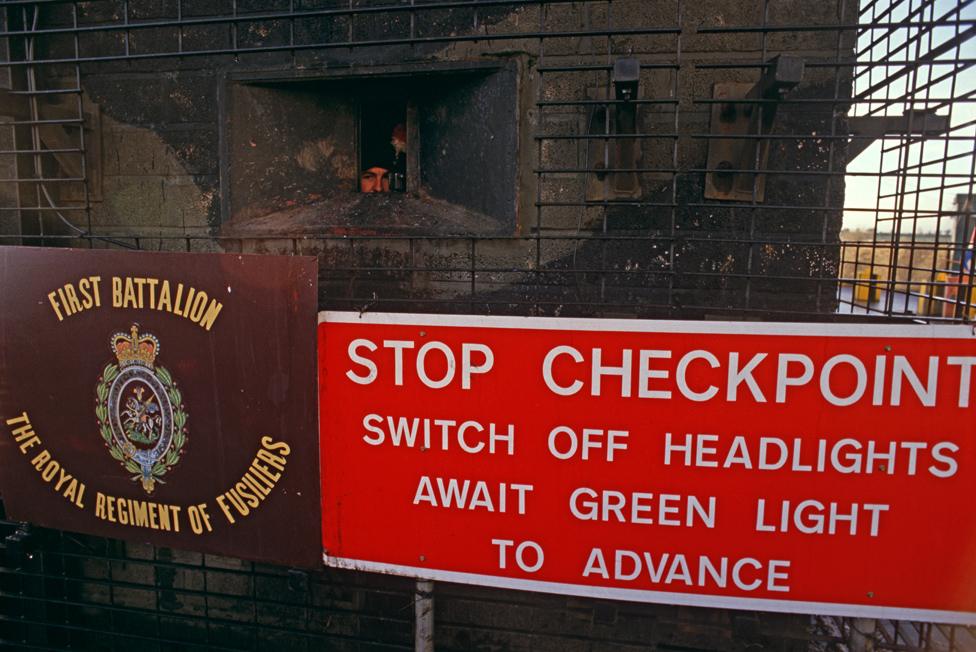 Border during the Troubles