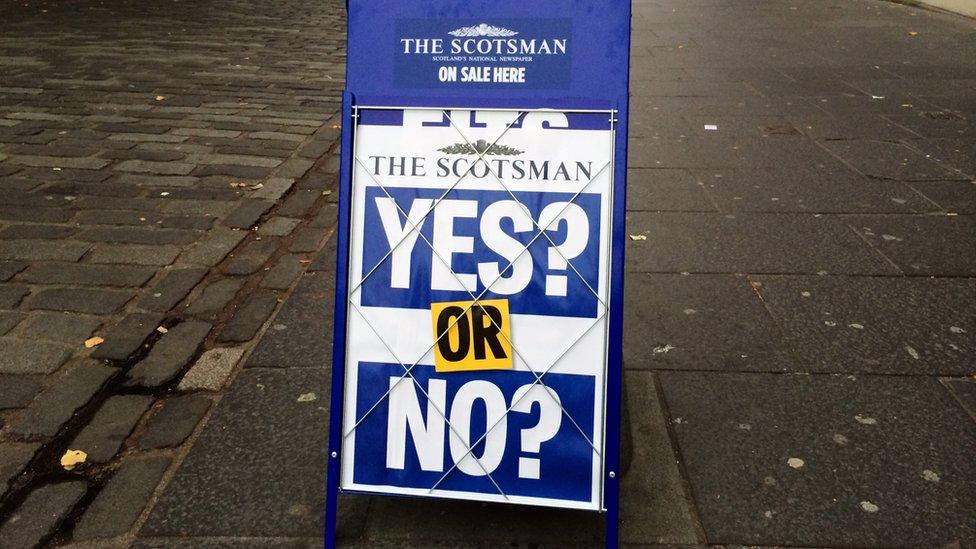 Scotsman billboard