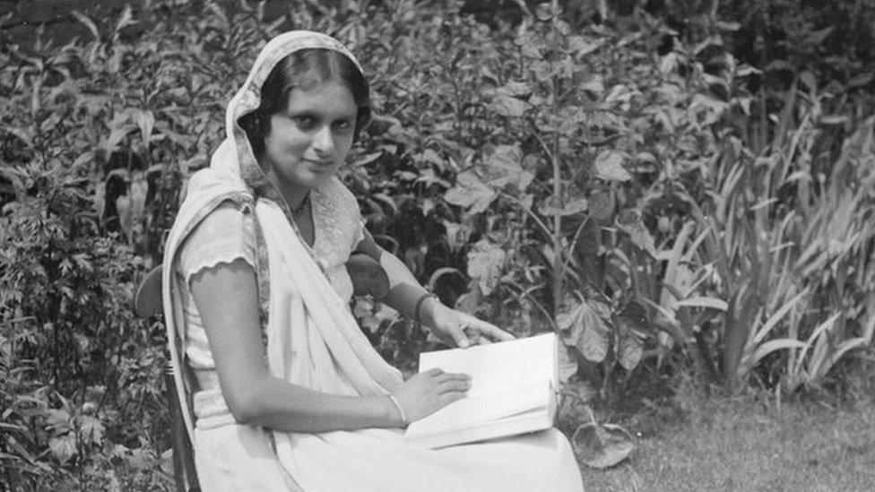 Nineteen year old girl from Ceylon passes bar examination . Not to be called till she is 21 . Miss Avabai Menta , a nineteen year old girl from Colombo , Ceylon has passed the examination for a call to the English Bar . She cannot be called until she is 21 . Miss Mehta was a brilliant scholar at the Maria Grey Training College , London and after she matriculated she read for the Bar in Lincoln ' s Inn . She will be the first woman barrister in Ceylon , although there are several in India . Photo shows , Miss Avabai Mehta photographed at her London home after her success had been announced . 16 June 193